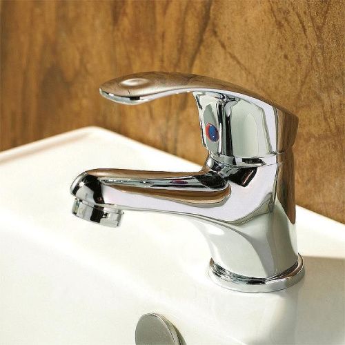 Смеситель Haiba HB36 HB1036 на раковину хром - фото 2