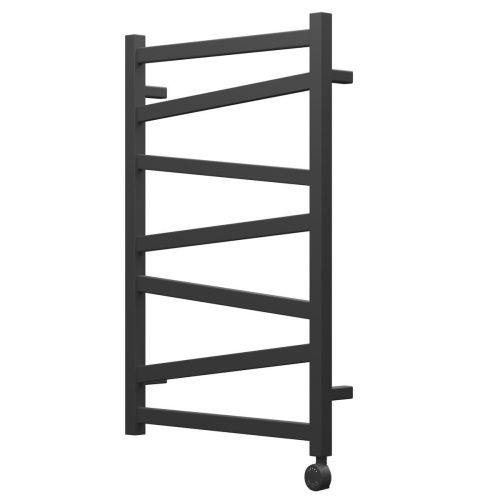 Полотенцесушитель электрический Point Феникс PN15158BE 55х85 черный - фото 4