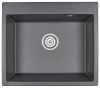 Кухонная мойка Granula 6001, ГРАФИТ 60х50 цвет черный поверхность матовая