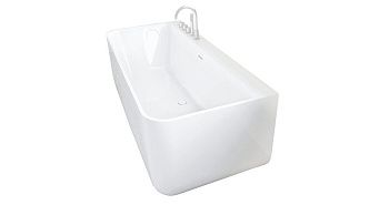 Ванна акриловая Zenon Kivu Wall 4000.000.000.000.23348 175х80 пристенная прямоугольная