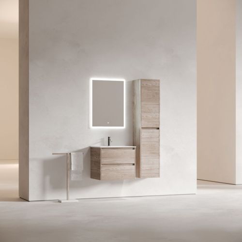 Тумба под раковину Sancos Libra LB60EG 60х50 подвесная цвет коричневый - фото 3