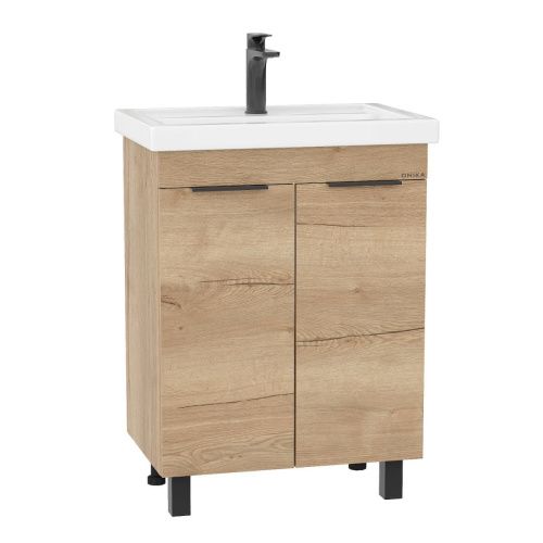 Тумба под раковину Onika Легран 107067 70х50 напольная цвет коричневый