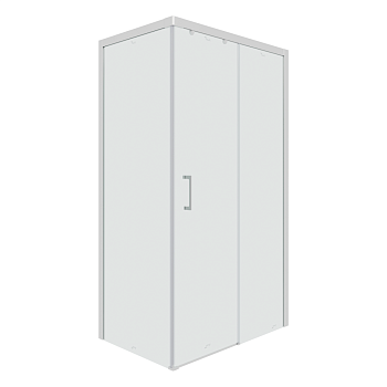 Душевой уголок Cerutti SPA VITO110-R 110х80 стекло прозрачное профиль хром без поддона