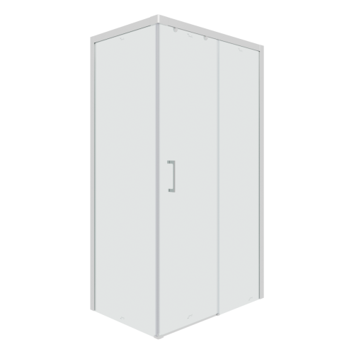 Душевой уголок Cerutti SPA VITO110-R 110х80 стекло прозрачное профиль хром без поддона