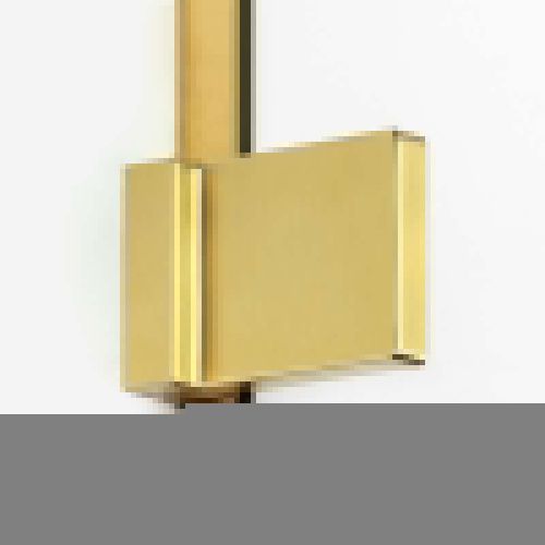 Душевая перегородка New Trendy AVEXA Gold EXK-3137 120х200 стекло прозрачное профиль золото - фото 2