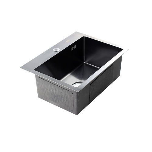 Кухонная мойка Melana ProfLine H5138BF 50х40 цвет серый - фото 2