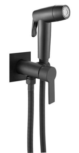 Гигиенический душ со смесителем Esko SB 83H Black черный - фото 2