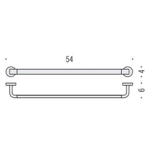 Полотенцедержатель Colombo Nordic B5210.CR - фото 2