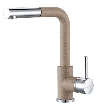 Смеситель для кухни Paulmark KASSEL Ka214311-302 на мойку бежевый