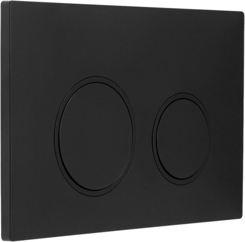 Клавиша смыва механическая Logan AQ AQ-02MB цвет черный - фото 3