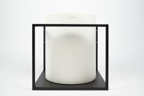 Раковина из сантехнического фарфора Galassia Core 7305 37х37 напольная цвет белый - фото 4