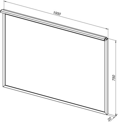 Зеркало с подсветкой Allen Brau Priority 1.31017.02 100х80 подвесное - фото 5