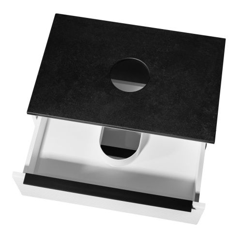 Тумба под раковину Runo Орлеан 00-00002022 70х50 подвесная цвет белый - фото 4