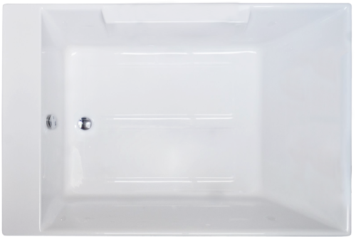 Ванна акриловая Royal Bath TRIUMPH RB665100K 180х120 пристенная прямоугольная с каркасом