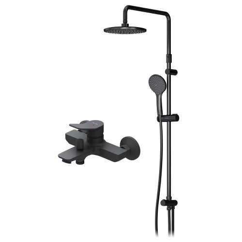 Душевая стойка Am.Pm X-Joy F42885A14 настенная цвет черный - фото 2