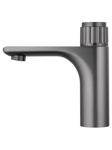 Смеситель Wonzon & Woghand Click WW-A40412-BGG на раковину серый - фото 2