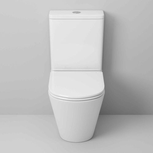 Унитаз напольный с бачком Grossman Торнадо GR-4450SQ белый с сиденьем микролифт безободковый смыв торнадо - фото 3