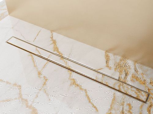 Душевой лоток Plumberia Selection PSM MODULAR PSM60OB 60х5 золото - фото 5