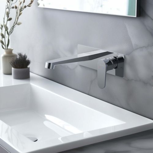 Смеситель Aquatek ОБЕРОН AQ1213CR встраиваемый в стену хром - фото 5