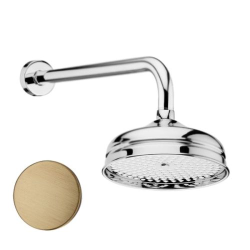 Верхний душ Webert Karenina AC0014065 20х20 бронза - фото 2