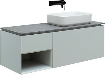 Тумба под раковину Allen Brau Infinity 1.21008.PWM 120х50 подвесная цвет зеленый