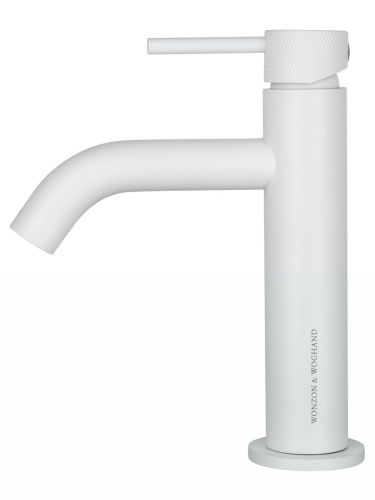 Смеситель Wonzon & Woghand WW-H1061-MW на раковину белый - фото 2