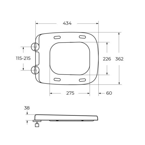 Крышка сиденье для унитаза BelBagno Lago BB128SC - фото 2