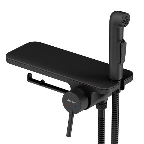 Гигиенический душ со смесителем Damixa Jupiter 773500301 черный - фото 2