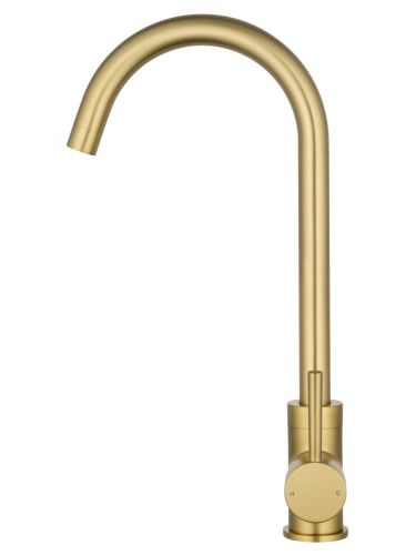 Смеситель для кухни Wonzon & Woghand WW-A21102-BG на мойку золото - фото 2