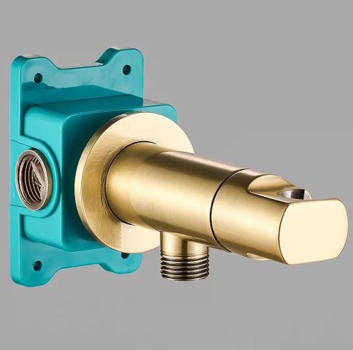 Гигиенический душ со смесителем ALMAes Agata AL-877-09 бронза - фото 3