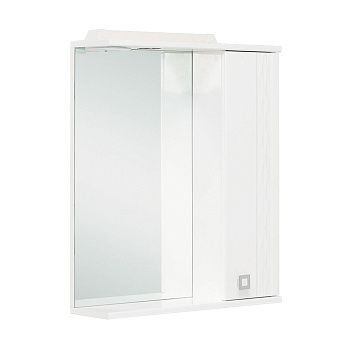 Зеркало-шкаф Onika Лига 205202 50х70 подвесной цвет белый