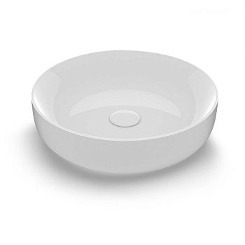 Раковина керамическая Olympia Metamorfosi MET4245001 50х50 накладная цвет белый