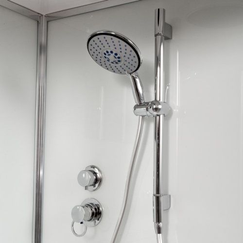 Душевая кабина AvaCan K401SEL 100х100 квадратная с крышей ориентация универсальная - фото 5