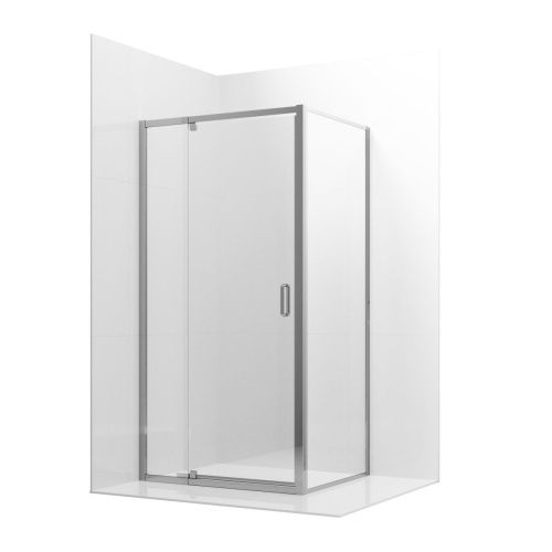 Душевой уголок Ambassador Elysium 111021104KX-90KX 100х90 стекло прозрачное профиль хром без поддона