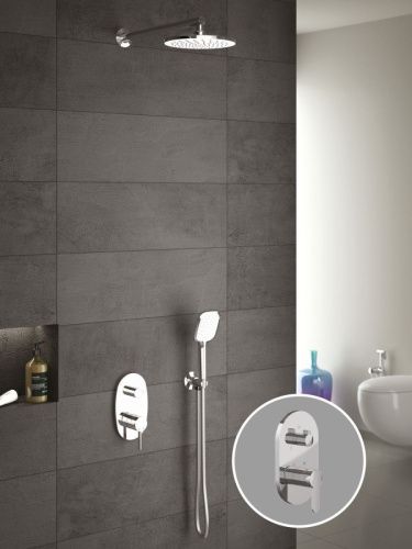 Душевая система Teska SARDES AS2200 встраиваемая в стену цвет хром - фото 2