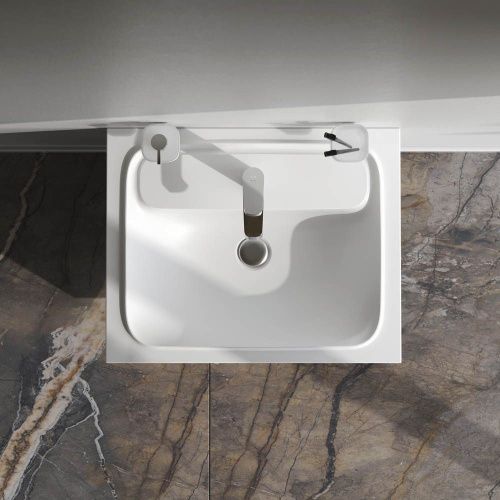 Тумба под раковину Am.Pm Func M8FFUX0601OF 60х50 подвесная цвет коричневый - фото 5