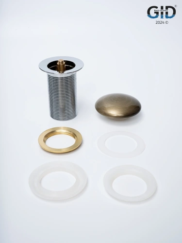 Донный клапан Gid Minucia 74404K бронза - фото 5