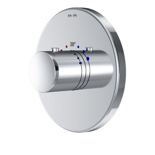 Смеситель для душа Am.Pm Like F8075500 встраиваемый в стену хром с термостатом - фото 2