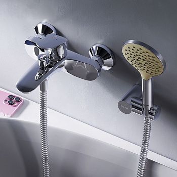 Смеситель для ванны и душа Am.Pm Like F8015000 настенный хром