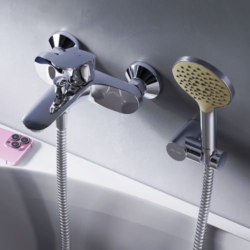 Смеситель для ванны и душа Am.Pm Like F8015000 настенный хром