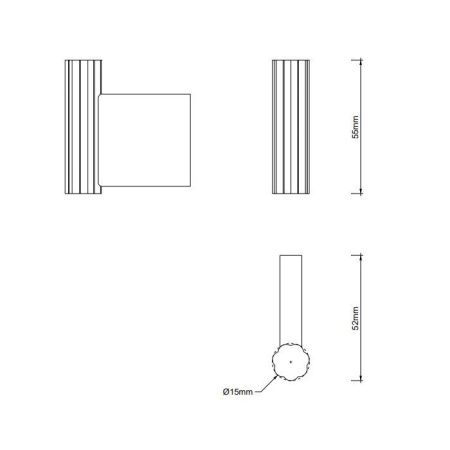 Крючок Decor Walther OF.LINE 670190
