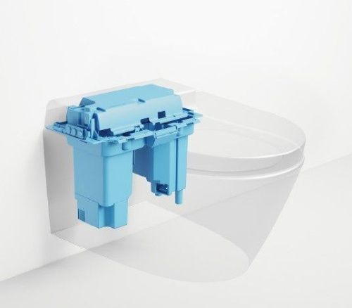 Унитаз-биде электронный подвесной GSI Wclean 7418K08 бежевый с сиденьем микролифт безободковый смыв торнадо - фото 4