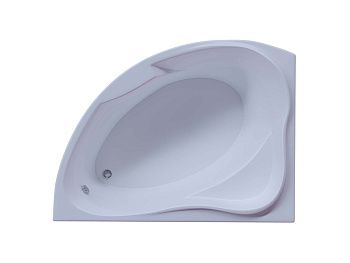 Ванна акриловая Aquatek Альтаир ALT160-0000067 160х120 пристенная асимметричная с каркасом без ручек