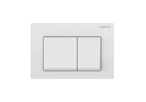 Клавиша смыва механическая Aquatek TDI-0000004 цвет белый