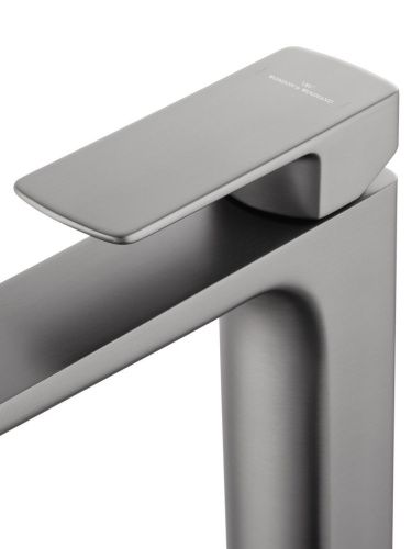 Смеситель для раковины Wonzon & Woghand Edge WW-88239003-BGM на столешницу серый - фото 4