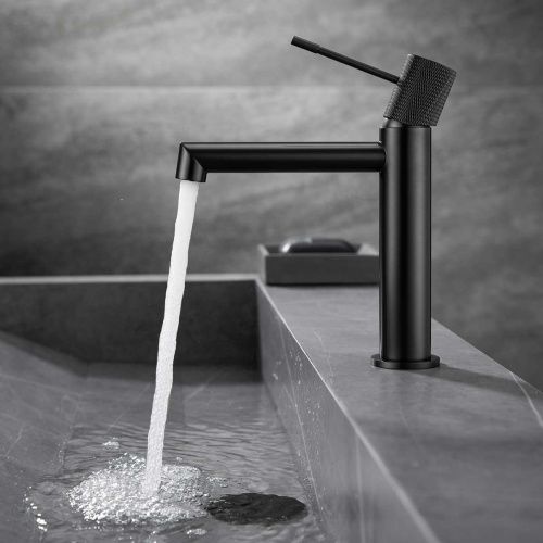 Смеситель Vincea Desire VBF-1D1MB на раковину черный