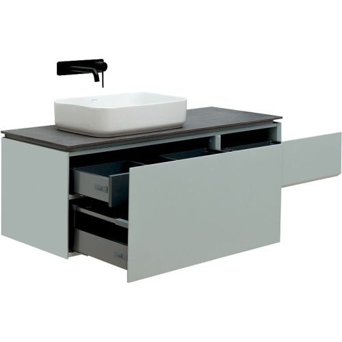 Тумба под раковину Allen Brau Infinity 1.21006.PWM 120х50 подвесная цвет зеленый - фото 3