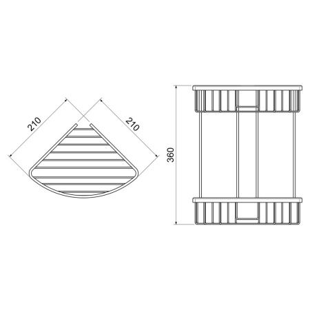 Полка Timo Saona 13082/16