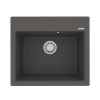 Кухонная мойка LeMark Hanka 570 9910017 55х50 цвет серый поверхность матовая