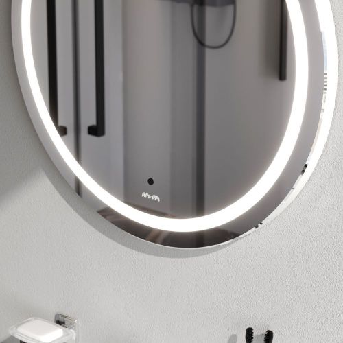 Зеркало с подсветкой Am.Pm X-Joy M85AMOX0651WG 70х70 подвесное - фото 5